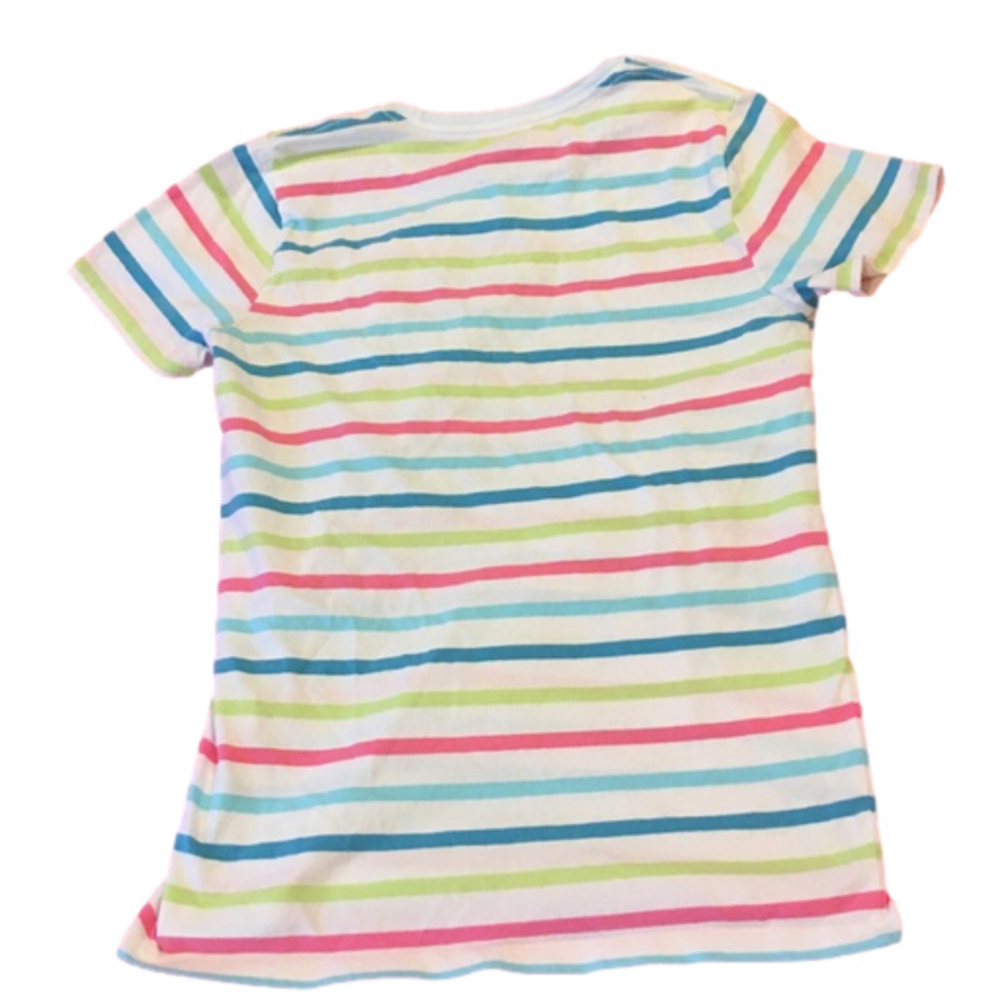 J Crew Multi Striped Short Sleeve Tee - Picture 7 of 7